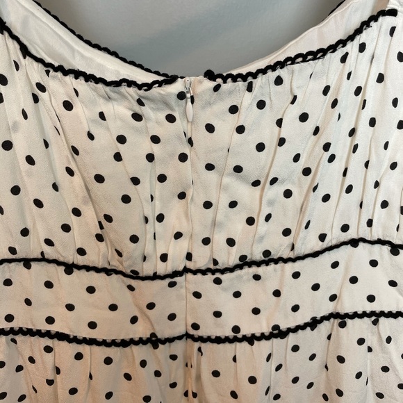 NWT Lovers + Friends Black & White Polka Dot Dress - Picture 3 of 11